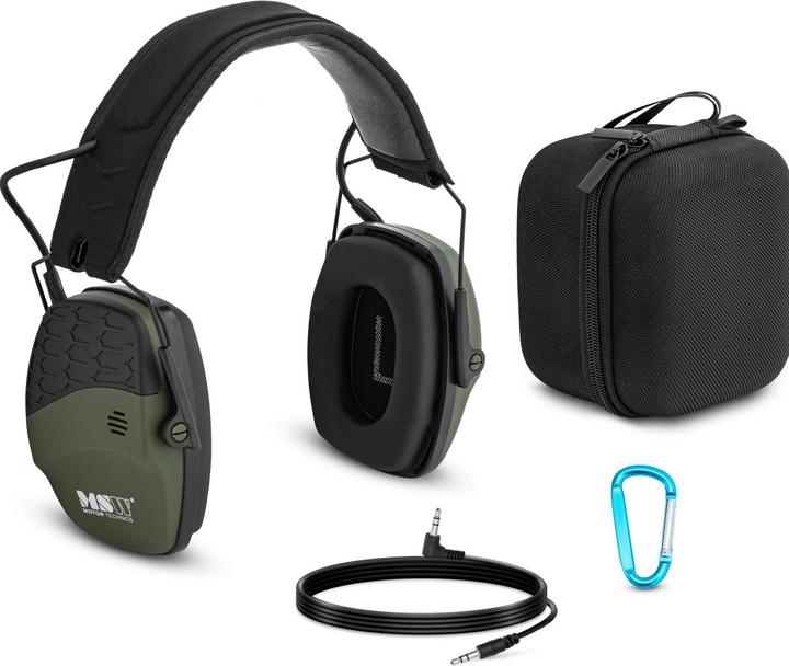 Produktbild MSW Gehörschutz Lärmschutzkopfhörer mit Bluetooth dynamische Aussengeräuschregelung (1 x)