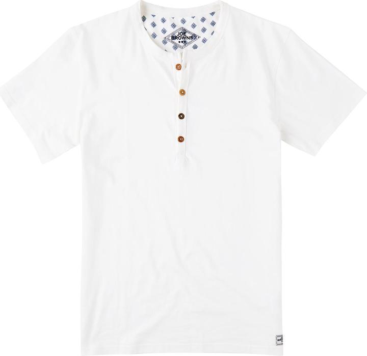 Immagine prodotto Joe Browns Wooden Button Detail Henley (L)