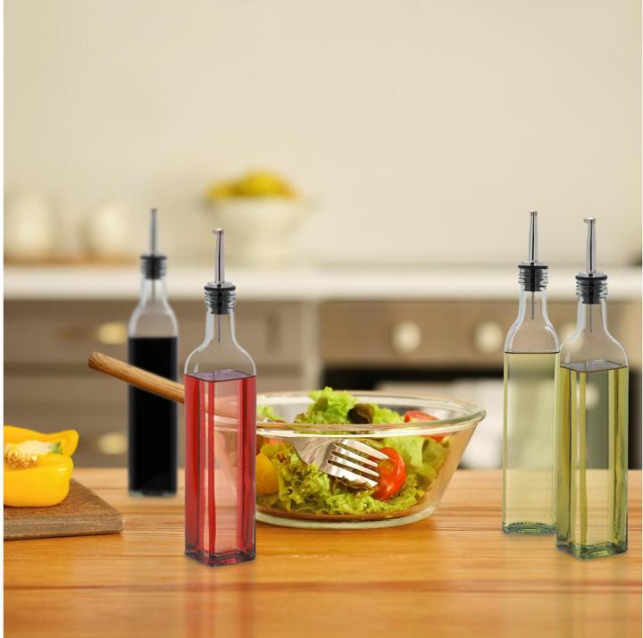 Image du produit Relaxdays Distributeur de vinaigre et d'huile (500 ml)