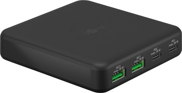 Immagine prodotto Goobay Caricatore da tavolo Multiport 4-fold (65 W)
