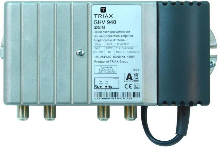 Produktbild Triax KabelTV Verstärker (Verstärker)