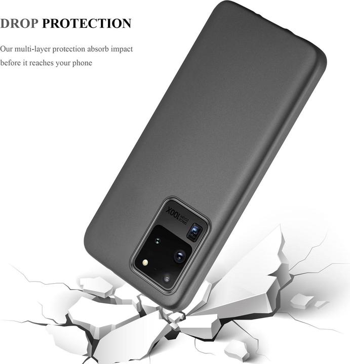 Produktbild Cadorabo TPU Matt Metallic Cover (Samsung Galaxy S20 Ultra)
