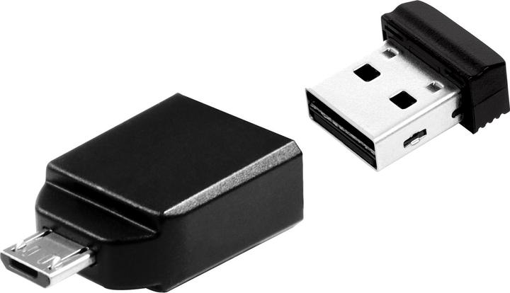 Actual product image Verbatim Nano incl. OTG Adaptor (16 GB, USB-A, Micro USB, USB 2.0)