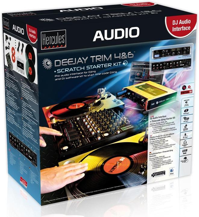 Produktbild Hercules DeeJay Trim 4 & 6 (USB)