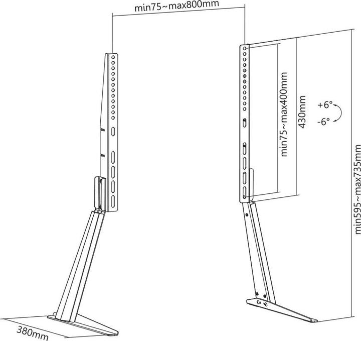 Image du produit MK Floria MKF-21ST841 (Tables, 70", 50 kg)