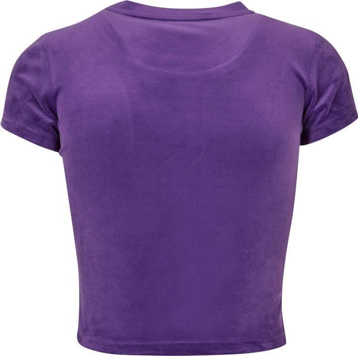 Image du produit Urban Classics Ladies Short Velvet Tee (S)
