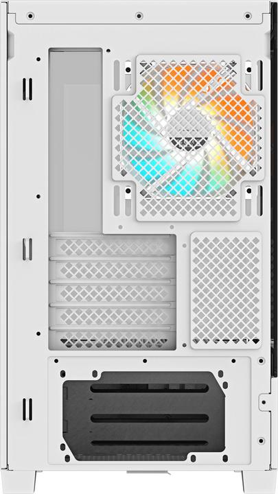 Productafbeelding Gigabyte Kast GB-C201PI - Mid tower - 2xUSB 3.0 - 3x 120mm ARGB ventilator - wit (mATX, Mini-ITX)