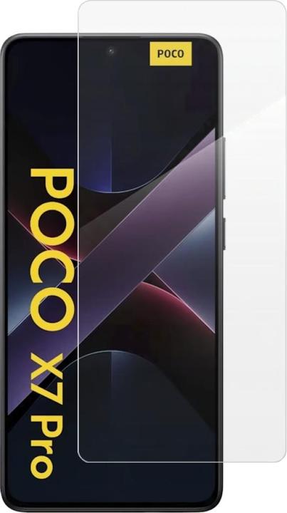 Actual product image Screenguard Panzerglas Schutzfolie Case Friendly Design (1 Piece, Xiaomi Poco X7 Pro)
