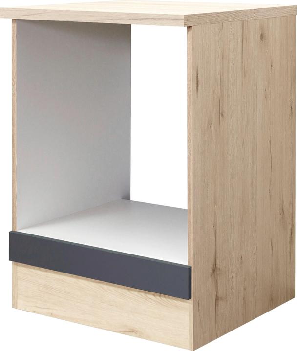 Produktbild Flex Well Herdumbauschrank Tiago Breite 60 cm basaltgrau (60 x 85 x 860 cm)