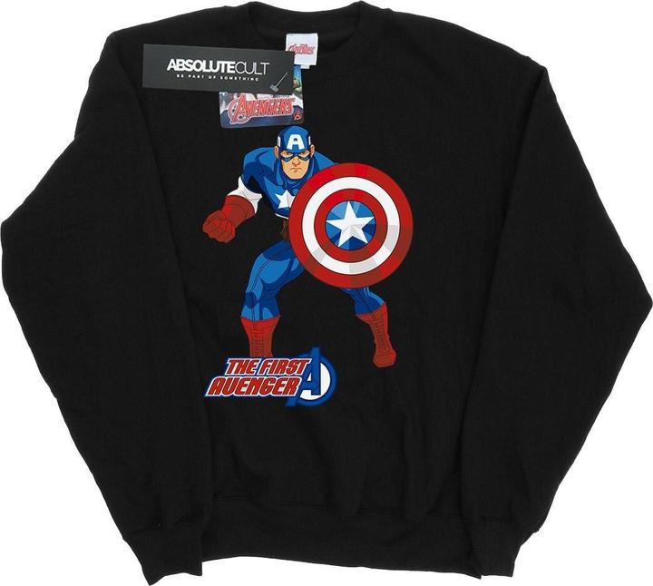 Image du produit - Sweat CAPTAIN AMERICA THE FIRST AVENGER - Garçon (152, 158)