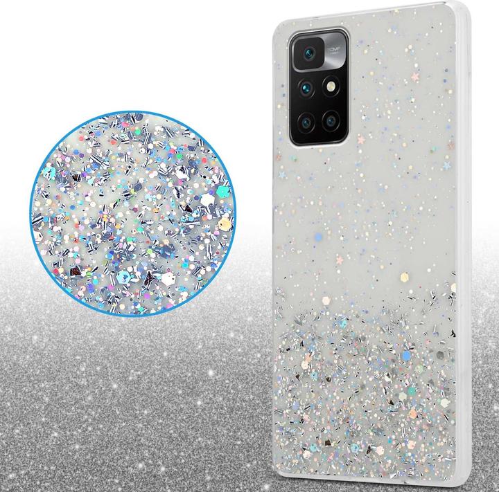 Produktbild Cadorabo TPU Hülle mit Glitzer für Xiaomi RedMi 10 (Xiaomi Redmi 10)