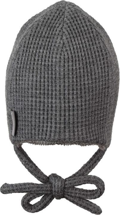 Actual product image Sterntaler Winter Hat Waffle Look Smoke Grey Gr. 41 (41)