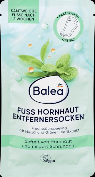 Actual product image dm Balea Foot mask socks, callus remover (1 pair) (Foot mask)