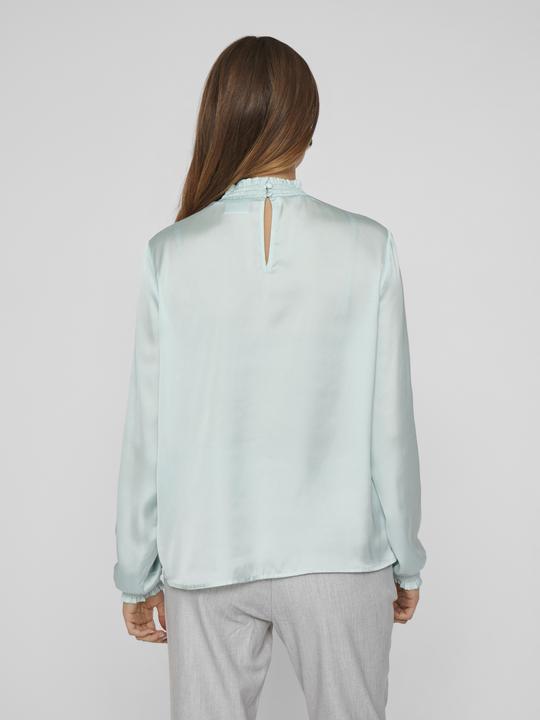 Actual product image Vila High Neck Top with Long Sleeves (40)
