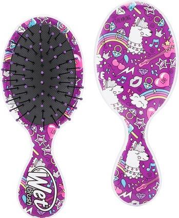 Wet Brush WetBrush Mini Happy Hair UltraSoft Bristles Travel Perfect Brush for All Hair Types Mermaids & Unico