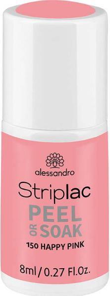 Produktbild Alessandro Striplac Peel or Soak - Happy Pink (Pink, Rosa, Abziehbarer Nagellack)