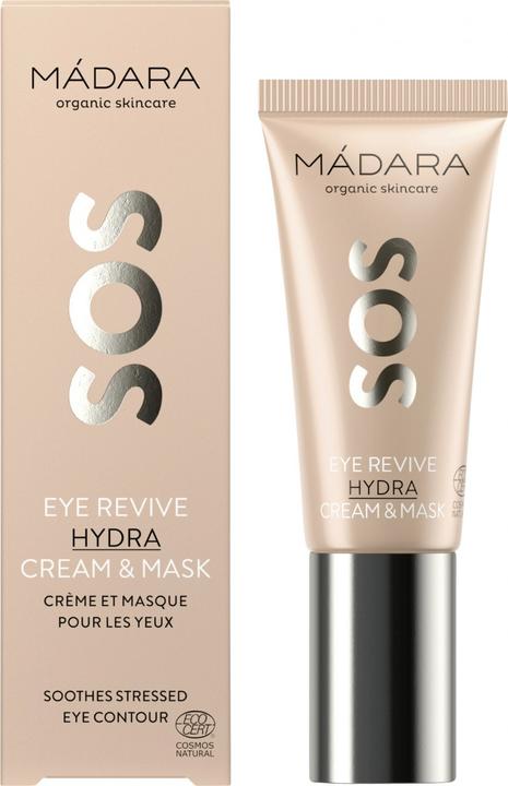 Madara SOS Eye Revive Hydra Cream & Mask - Augencreme und Maske (Crème, 20 ml)