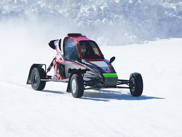 Immagine prodotto Smartbox Guida un buggy sul ghiaccio sulla pista del Trophée Andros ad Alpe d'Huez (1 pers.)