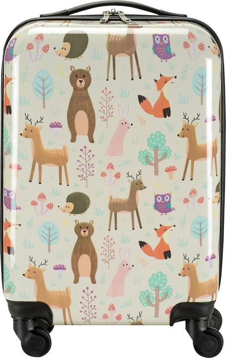 Produktbild Princess Kids Collection - Handlambling -Hülle - Waldtiere - Koffer mit 4 Richtigen - Reis