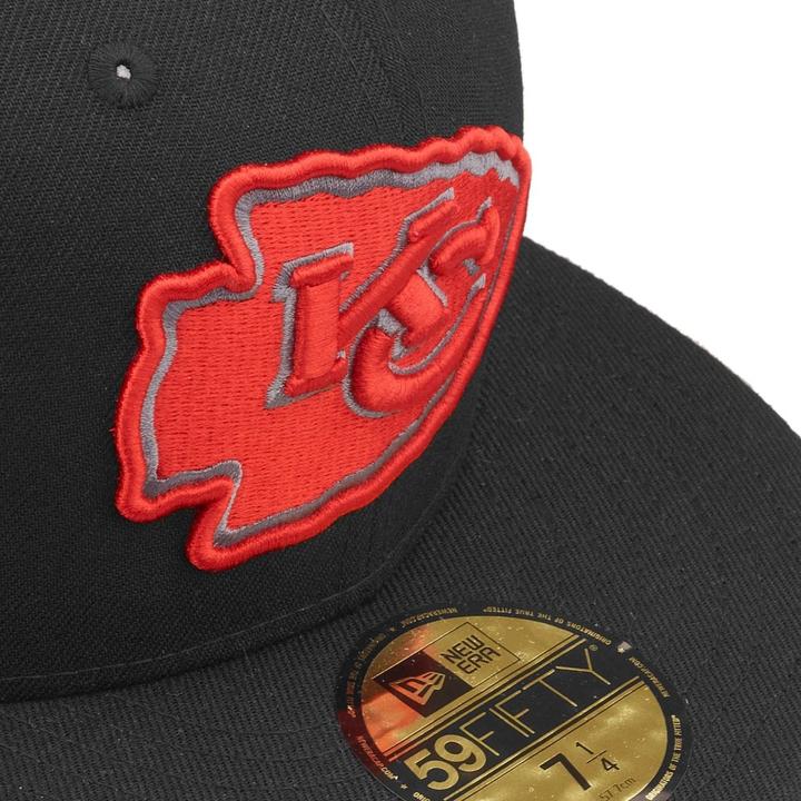 Image du produit New Era 59Fifty Fitted Cap - NFL Kansas City Chiefs noir (7 1/4)