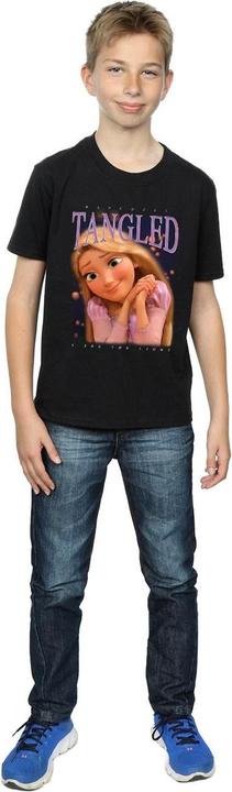 Actual product image Disney Boys Tangled Rapunzel Montage T-Shirt (128)