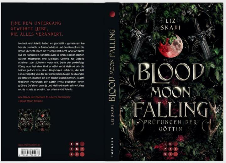 Image du produit Blood Moon Falling (La chute de la lune de sang). Les épreuves de la déesse (Blood Moon Rising 2) (Liz Skadi, Allemand)