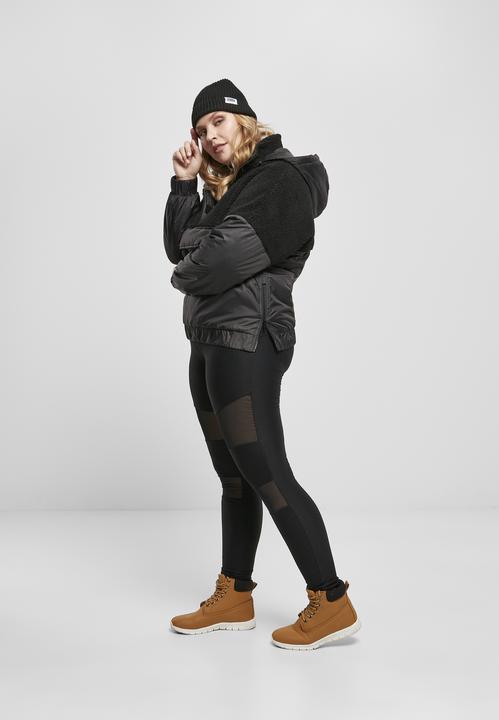 Produktbild Urban Classics Ladies Sherpa Mix Pull Over Jacket (S)