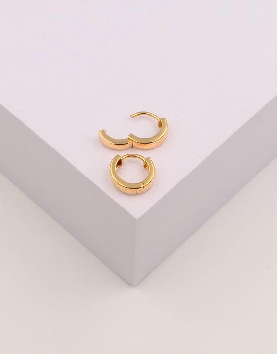 Produktbild Muau Creolen (750/18K Rotgold)
