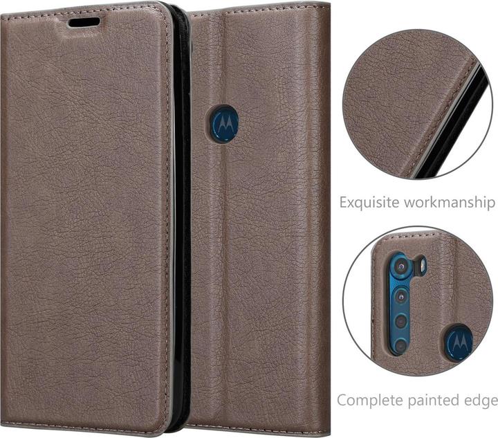 Immagine prodotto Cadorabo Copertina magnetica invisibile del libro (Motorola One Fusion+)
