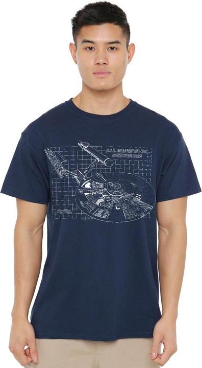 Actual product image Mens Enterprise Print T-Shirt (XXL)
