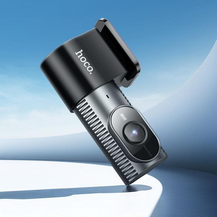 Actual product image Hoco Dash Camera DV13, 720P, Wi-Fi, Schwarz (Built-in microphone, Built-in display)