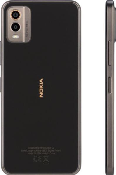 Produktbild Nokia C32 (64 GB, Charcoal, 6.52", Dual SIM, 50 Mpx, 4G)