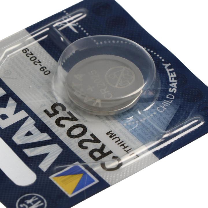 Actual product image Varta Electronics CR2025 (1 pcs., CR2025, 157 mAh)