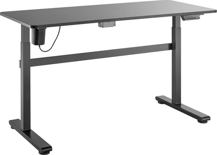 Actual product image Ergo Office electric desk height adjustable grey max. height 118cm 50 kg - with table top