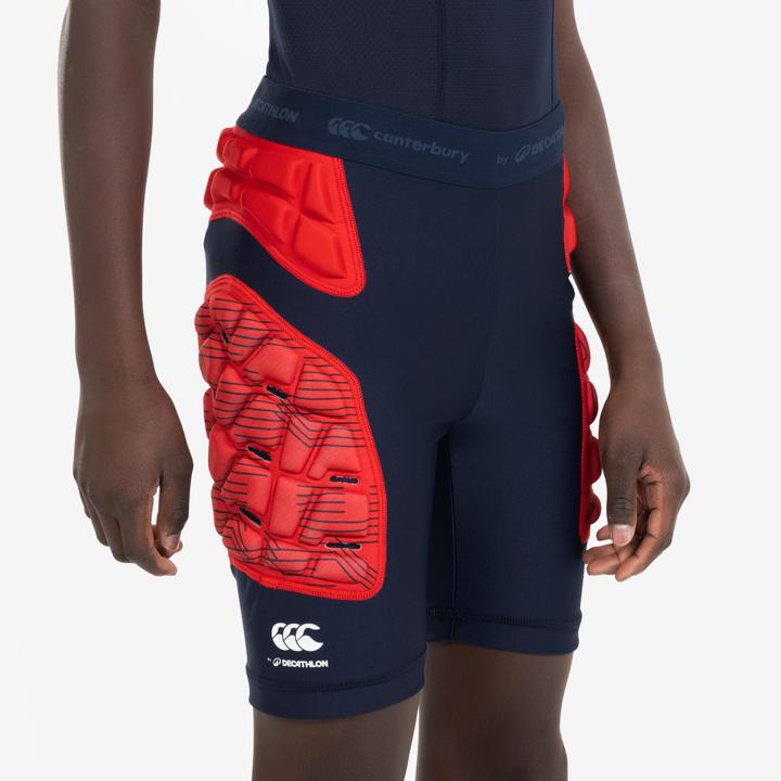 Image du produit Offload Short de protection Rugby pour enfants - Canterbury R500 bleu (12, 13, 14, Short de protection, Modèle unique)