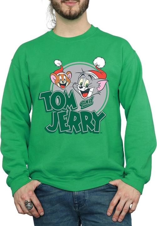 Produktbild Tom & Jerry Christmas Greetings Sweatshirt (L)