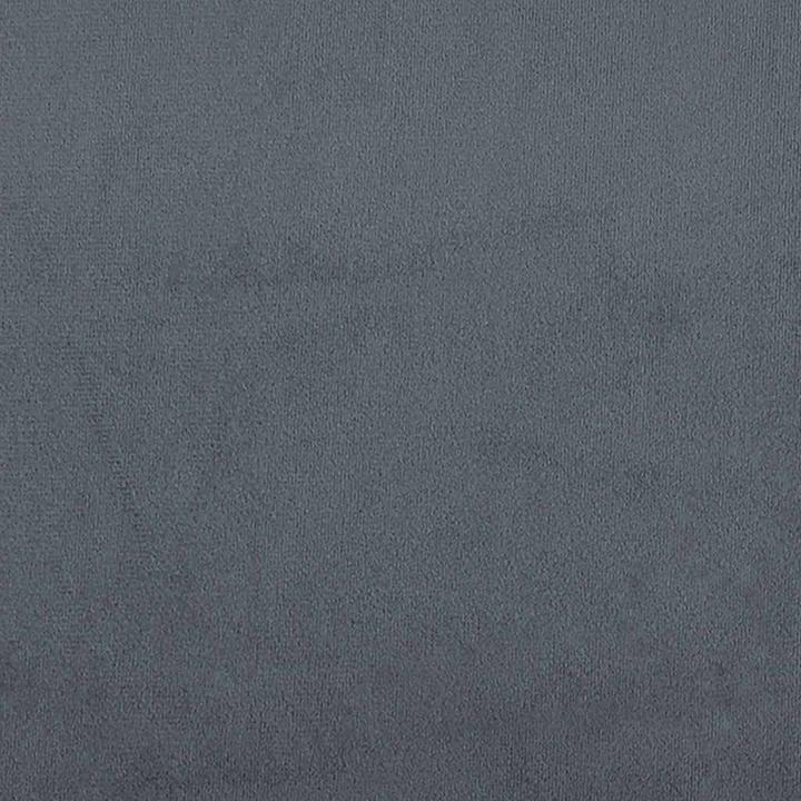 Actual product image VidaXL Ottoman bed without mattress dark grey 90x200 cm velvet (90 x 200 cm)