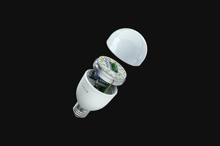 Produktbild Razer Aether Smart-Glühbirne (E27) - RGB-LED-Glühbirne für Smart Homes (E27, E26, 9 W, 800 lm, 1 x, F)