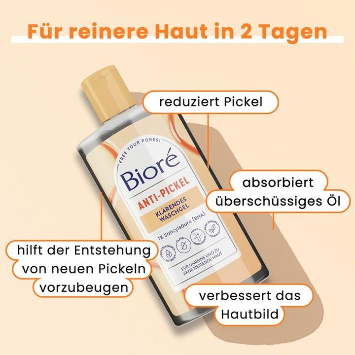 Image du produit Bioré Gel nettoyant anti-boutons (Gel, 200 ml)