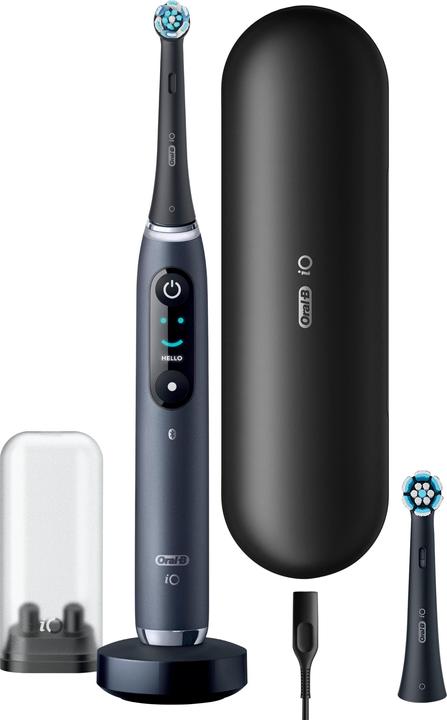 Actual product image Oral-B iO 9 + Sensitive spazzolino elettrico nero (Oscillating toothbrush)