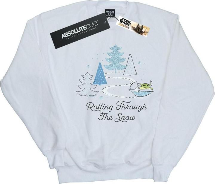 Star Wars The Mandalorian Rolling Through The Snow Sweatshirt