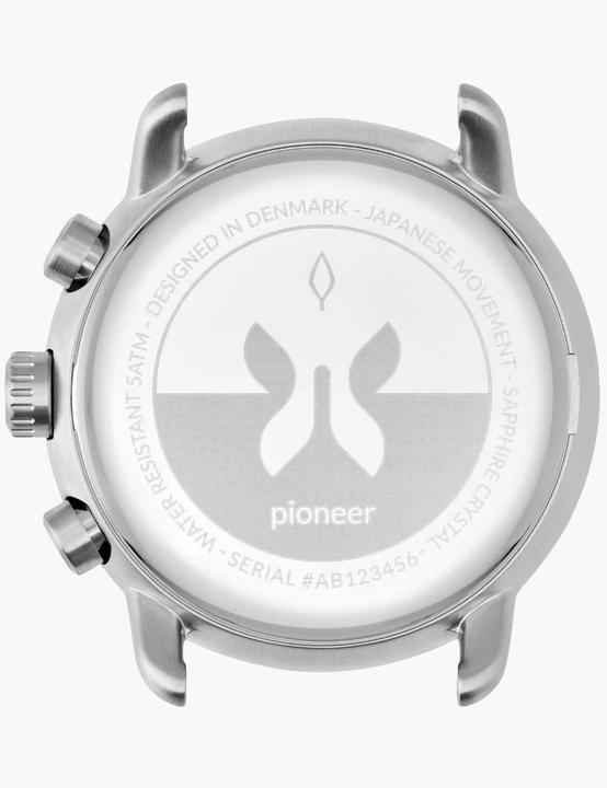 Actual product image Nordgreen PI42SIVENANA Pioneer (Chronograph)