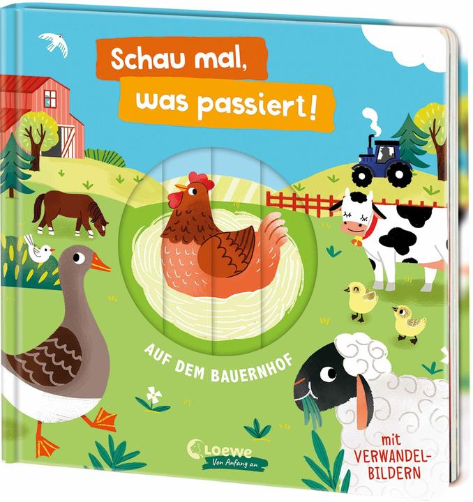 Actual product image Loewe Schau mal, was passiert! Auf dem Bauernhof (German)