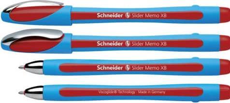 Produktbild Schneider Kugelschreiber Slider Memo (Rot, Blau, 1 x)