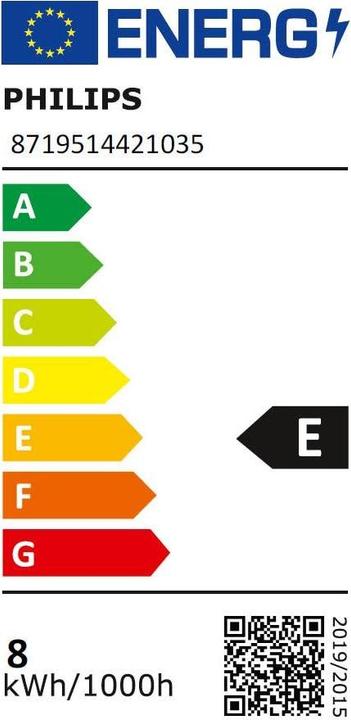 Energy Label Philips CorePro (G13, 8 W, 900 lm, 1 x, E)