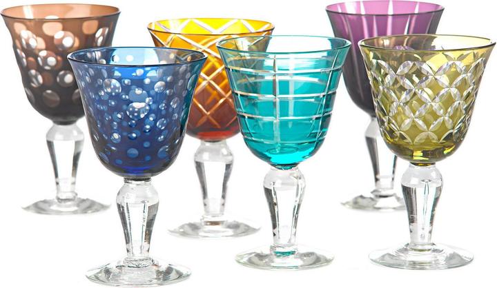 Image du produit Pols Potten Set de verres à vin design Cuttings (6 pièces) (25 cl, 6 Verres, Set de verres à vin)
