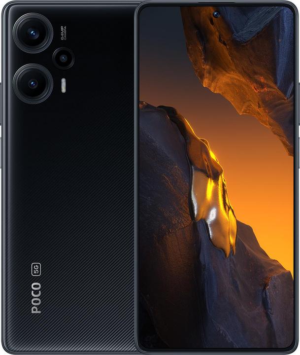 Xiaomi Poco F5 (256 GB, Schwarz, 6.67", Dual SIM, 64 Mpx, 5G)