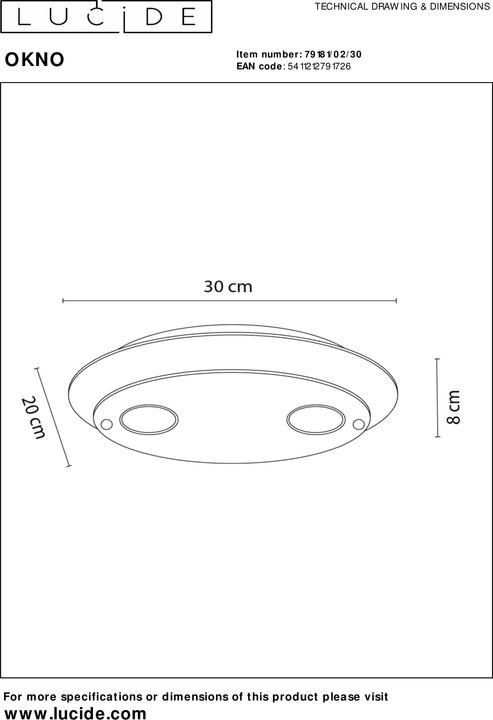 Produktbild Lucide Okno (GU10)
