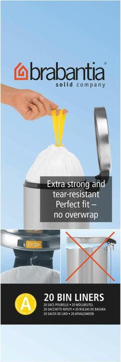 Actual product image Brabantia PerfectFit size A, 3l (20 x, 3 l)