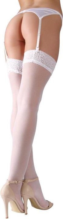 Produktbild Cottelli Collection Straps-Strümpfe weiss (L)